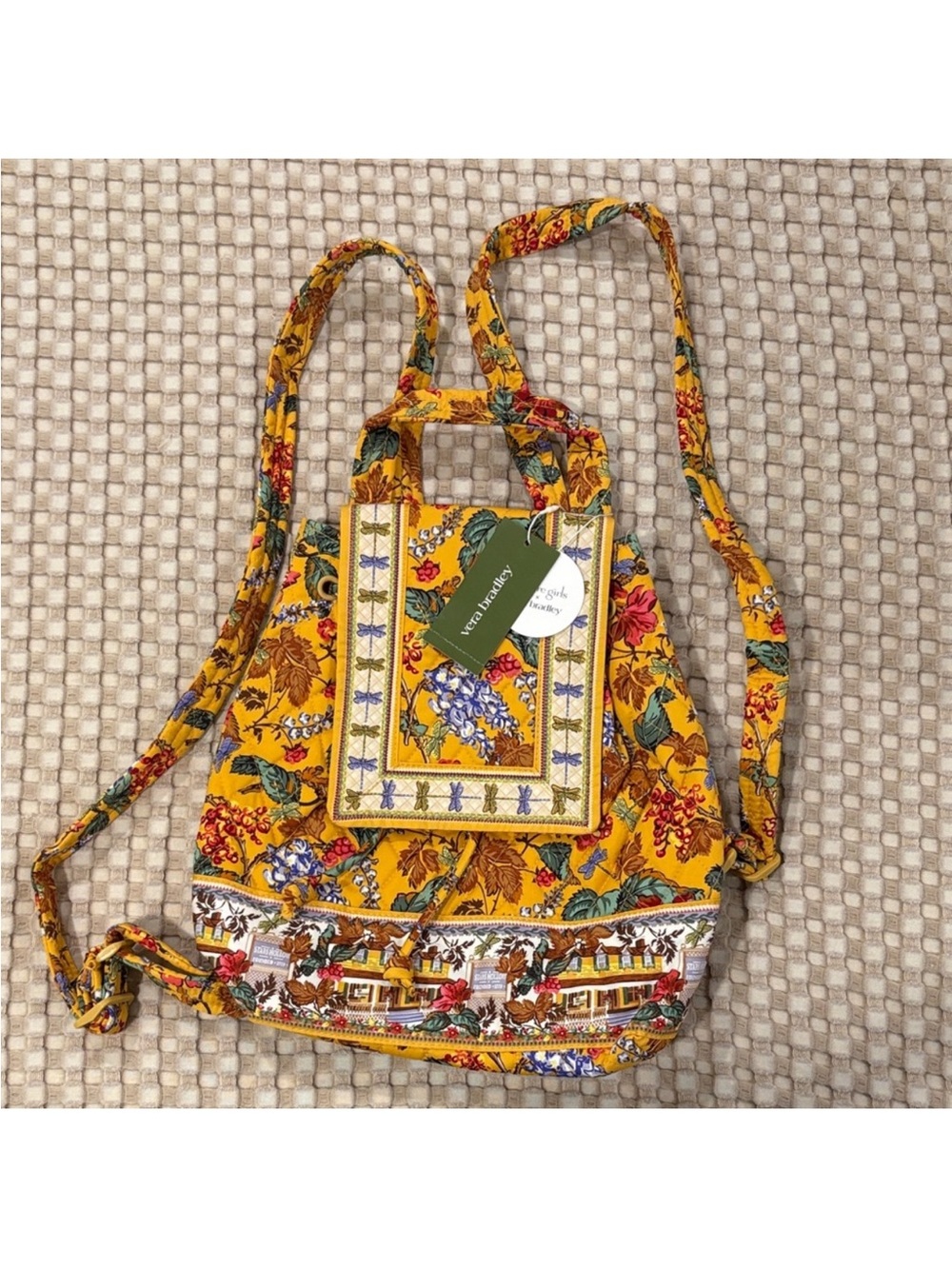 Vera Bradley Gilmore Girls Original Drawstring Backpack